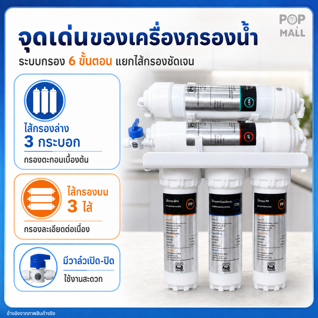 เครื่องกรองน้ำ 6 ขั้นตอน / 6-stage water purifiers — 2